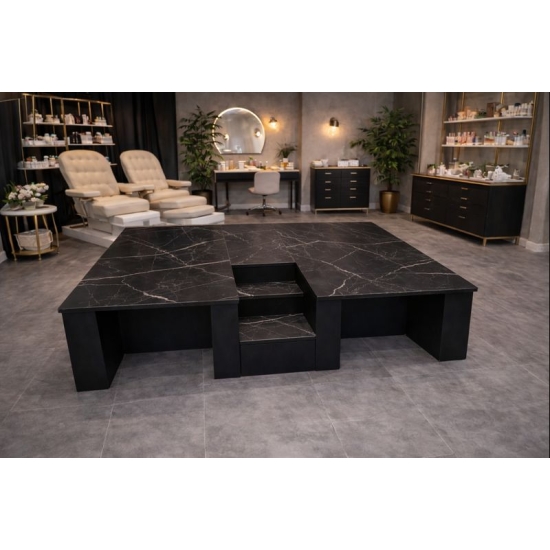 Podest do pedicure Dwa Stanowiska 200cm x 150cm